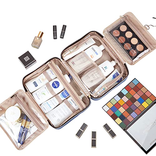 NISHEL Travel Toiletry Bag for Women Large Capacity, Travel Essentials - Travel With Glen