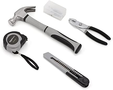Amazon Basics 131-Piece General Household Home Repair and Mechanic's Hand - Travel With Glen