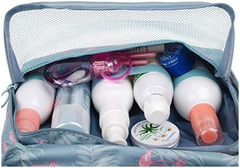 Narwey Hanging Toiletry Bag for Women Travel Makeup Bag Organizer - Travel With Glen