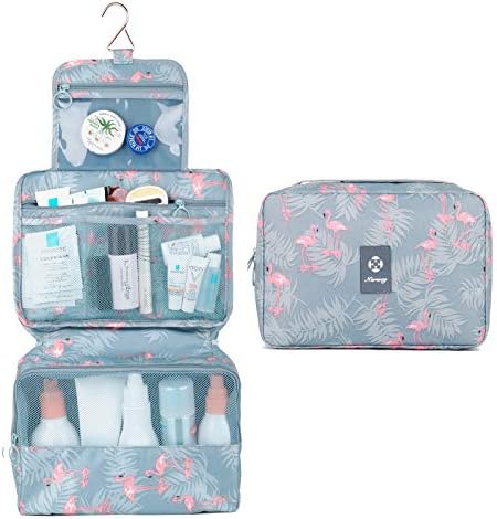 Narwey Hanging Toiletry Bag for Women Travel Makeup Bag Organizer - Travel With Glen