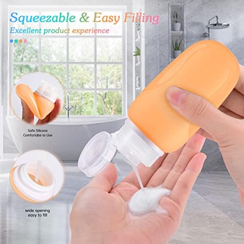 Morfone Travel Bottles Set for Toiletries, Tsa Approved Travel Size - Travel With Glen