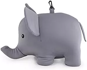 Kikkerland Zip and Flip Elephant Travel Comfortable & Breathable Soft - Travel With Glen
