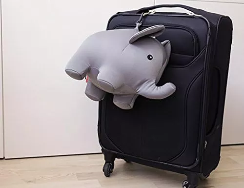 Kikkerland Zip and Flip Elephant Travel Comfortable & Breathable Soft - Travel With Glen