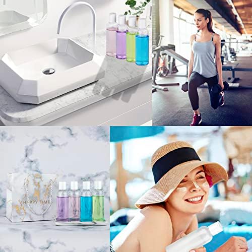 TSA Approved Travel Bottles Set for Toiletries Squeeze Bottles Travel - Travel With Glen