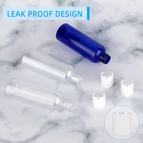 TSA Approved Travel Bottles Set for Toiletries Squeeze Bottles Travel - Travel With Glen