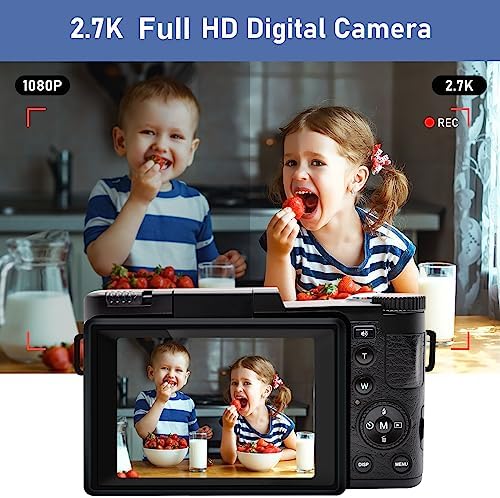 Digital Camera for Photography FHD 2.7K 30MP Vlogging Camera for - Travel With Glen