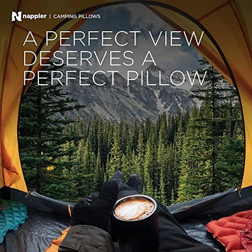 Nappler Camping Pillow - Travel Pillow -Backpacking, Airplane, Small Pillow - Travel With Glen