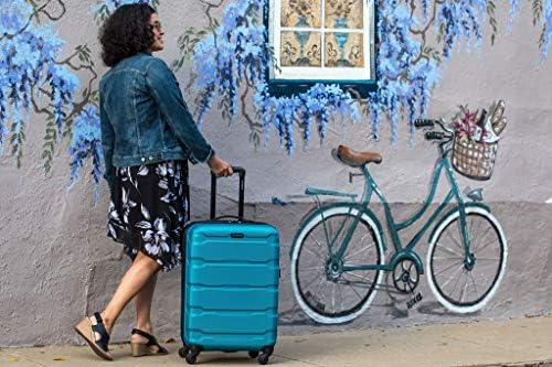 Samsonite Omni PC Hardside Expandable Luggage with Spinner Wheels, Carry-On - Travel With Glen