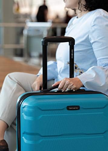Samsonite Omni PC Hardside Expandable Luggage with Spinner Wheels, Carry-On - Travel With Glen