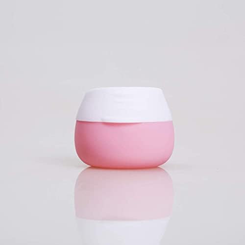 Travel Containers for Toiletries, Gemice Silicone Cream Jars, TSA Approved - Travel With Glen