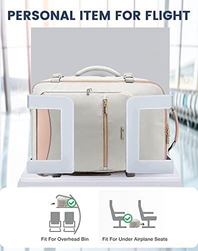 LOVEVOOK Carry on Backpack, 40L Travel Backpack as Personal Item - Travel With Glen