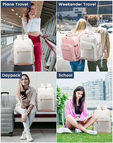 LOVEVOOK Carry on Backpack, 40L Travel Backpack as Personal Item - Travel With Glen
