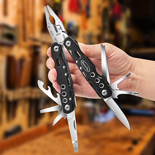 RoverTac Multitool Pliers Pocket Knife Camping Tool Gifts for Men - Travel With Glen
