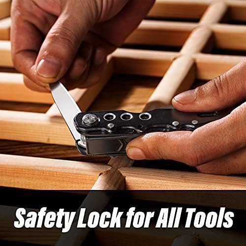 RoverTac Multitool Pliers Pocket Knife Camping Tool Gifts for Men - Travel With Glen