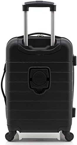 Wrangler 20" Smart Spinner Carry-On Luggage With Usb Charging Port - Travel With Glen