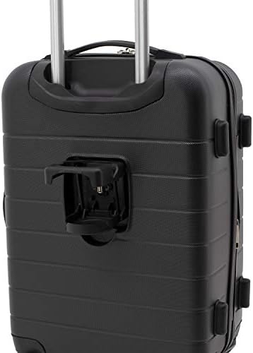 Wrangler 20" Smart Spinner Carry-On Luggage With Usb Charging Port - Travel With Glen
