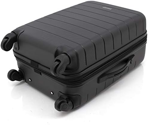 Wrangler 20" Smart Spinner Carry-On Luggage With Usb Charging Port - Travel With Glen