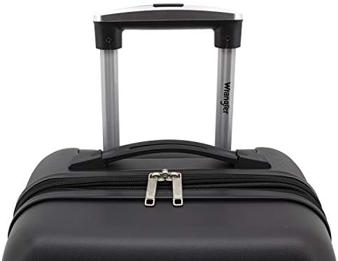 Wrangler 20" Smart Spinner Carry-On Luggage With Usb Charging Port - Travel With Glen
