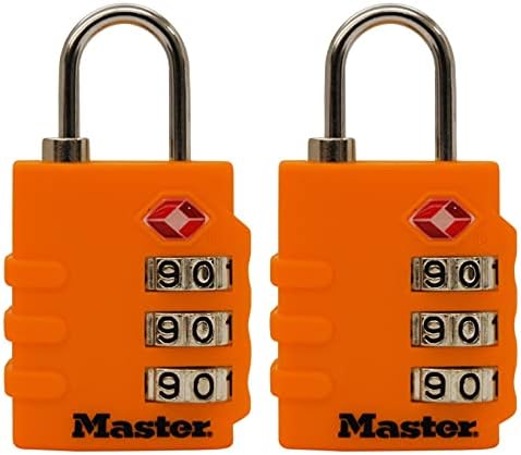 Master Lock 4684T Set Your Own Combination TSA Approved Luggage - Travel With Glen
