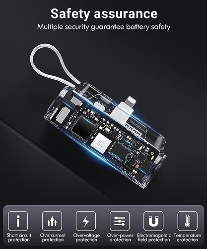 Portable-Charger-Power-Bank - 8000mAh Small Portable Phone Charger 5V3.1A Fast Charger - Travel With Glen