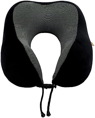 Makimoo Memory Foam Travel Pillow, Neck Pillow with 360-Degree Head - Travel With Glen
