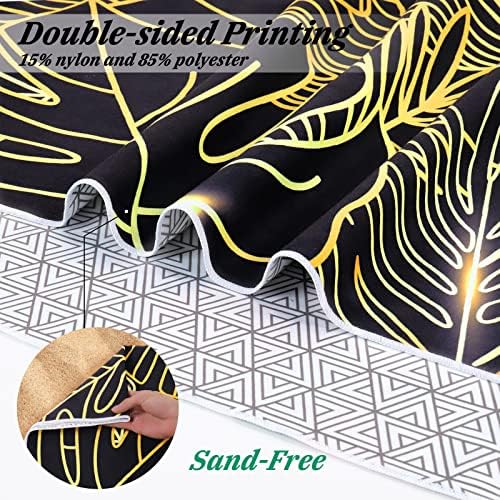 Exclusivo Mezcla Large Quick Dry Beach Towel, Super Absorbent Sand - Travel With Glen