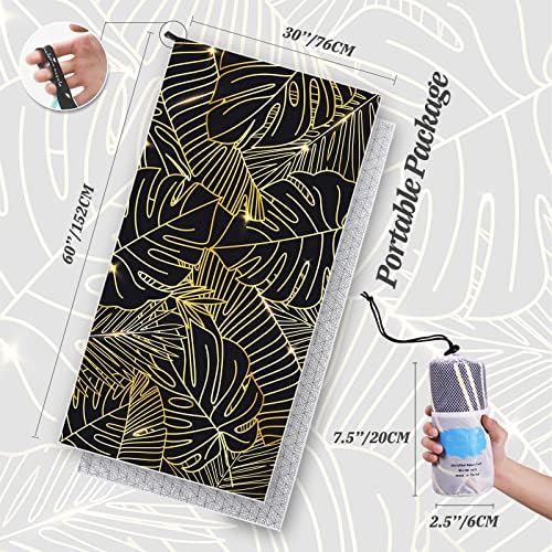 Exclusivo Mezcla Large Quick Dry Beach Towel, Super Absorbent Sand - Travel With Glen