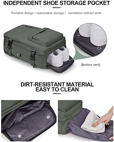 VECAVE Travel Backpack for Women,Airline Flight Approved Waterproof 14 Inch - Travel With Glen