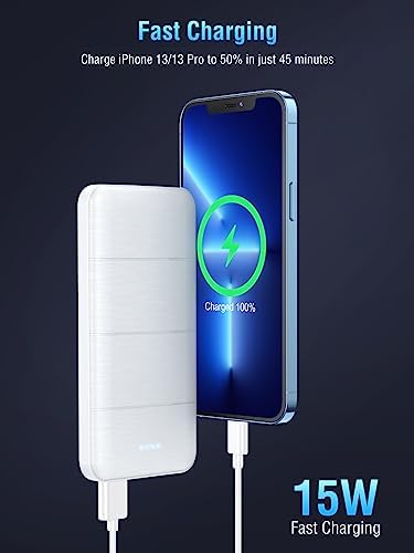 UYAYOHU Portable-Charger-Power-Bank - 15000mAh 2 USB Power Bank Output 5V3.1A - Travel With Glen