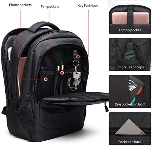 Monsdle Travel Laptop Backpack Anti Theft Backpacks with USB Charging - Travel With Glen