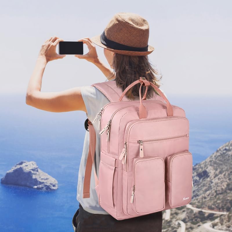 Mancro Travel Backpack for Women, 15.6 Inch Laptop Backpack with - Travel With Glen