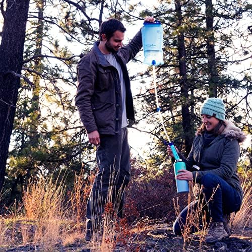SimPure Gravity Water Filter, Portable Gravity-Fed Water Purifier with 3L - Travel With Glen