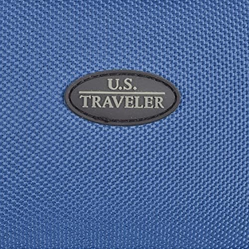 U.S. Traveler Rio Rugged Fabric Luggage, Royal Blue, 2 Wheel - Travel With Glen