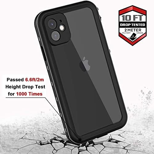 ZWWADR iPhone 11 Waterproof Case with Screen Protector Full Body - Travel With Glen