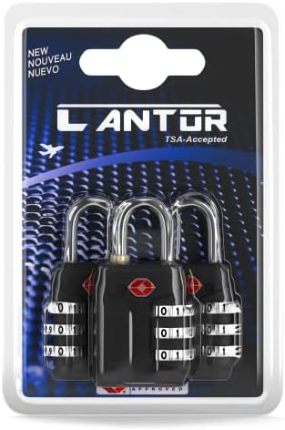 TSA Approved Locks - Luggage Locks with Open Alert Indicator - Travel With Glen