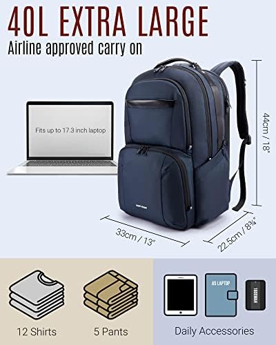 LIGHT FLIGHT Laptop Backpack for Men, Travel Backpack for Men - Travel With Glen