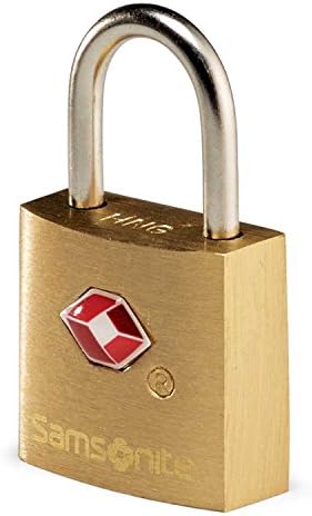 Samsonite Travel Sentry 2-Pack Key Locks, Brass - Travel With Glen