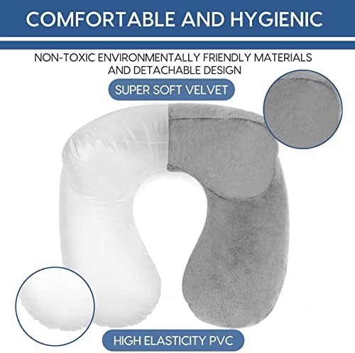 HITSZS Inflatable Travel Pillow for Airplane Inflatable Neck Pillow for - Travel With Glen