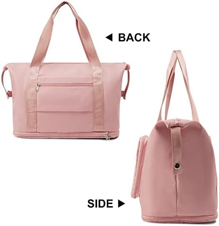 Weekender Bag for Women, Heavy Duty Travel Tote Bag Sports - Travel With Glen