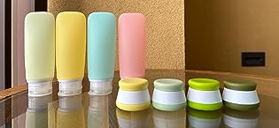 INSFIT Portable Travel Bottles, TSA Approved Travel Size Bottles Leak - Travel With Glen