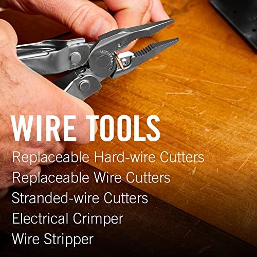 LEATHERMAN, Super Tool 300 Multitool with Premium Replaceable Wire Cutters - Travel With Glen