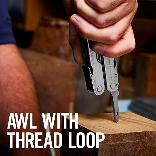 LEATHERMAN, Super Tool 300 Multitool with Premium Replaceable Wire Cutters - Travel With Glen