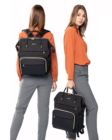 LOVEVOOK Laptop Backpack Women Teacher Backpack Nurse Bags, 15.6 Inch - Travel With Glen