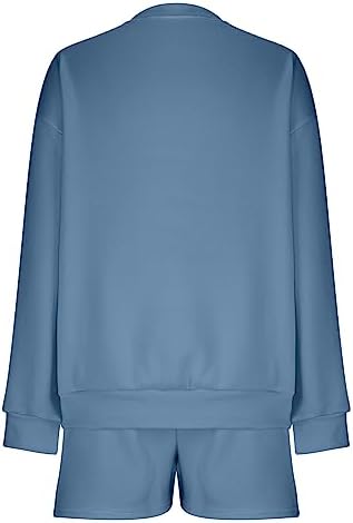 jxsoyen Two Piece Outfits for Women Casual Sweatsuit Oversized Y2K - Travel With Glen