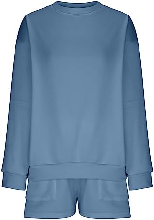 jxsoyen Two Piece Outfits for Women Casual Sweatsuit Oversized Y2K - Travel With Glen