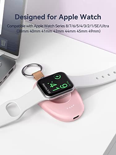 GagaKing Portable Charger for Apple Watch, 1400mAh iWatch Charger Wireless - Travel With Glen