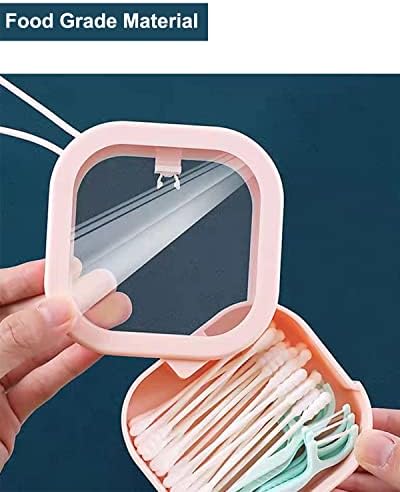 2 Pack Hair Accessories Organizer with Stickers, Travel Qtip Holder - Travel With Glen