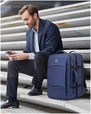 Bagsure Travel Laptop Backpack, Business Water Resistant Laptop Backpack with - Travel With Glen