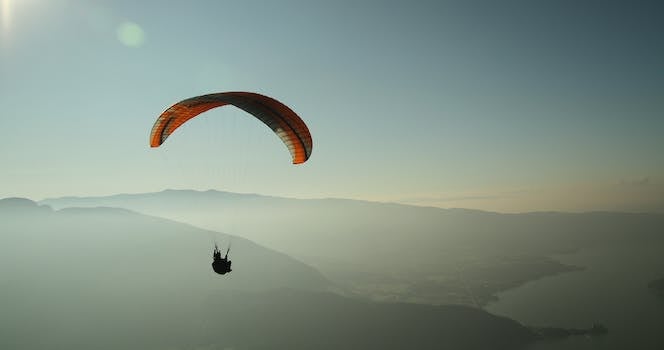 Paragliding and hang gliding