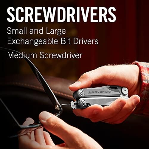 LEATHERMAN, Wave Plus Multitool with Premium Replaceable Wire Cutters, Spring-Action - Travel With Glen